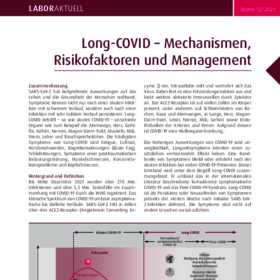 Long-COVID – Mechanismen, Risikofaktoren und Management